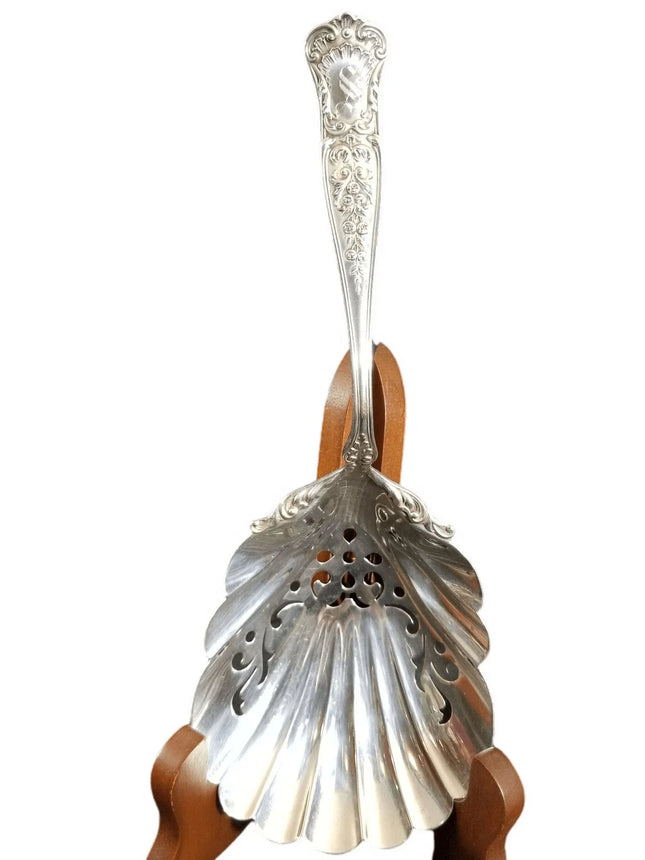 Gorham Maryland Sterling Silver Cracker Scoop Pat 1896 "S" Monogram - Estate Fresh Austin