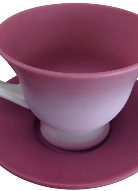 Gunderson Pairpoint Peachblow Cup and Saucer - Estate Fresh Austin