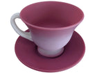 Gunderson Pairpoint Peachblow Cup and Saucer - Estate Fresh Austin