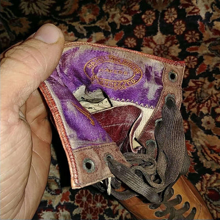 Hamilton Brown American Lady Special Victorian High Top Ladies Boots in incredib - Estate Fresh Austin