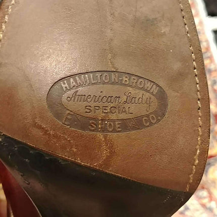 Hamilton Brown American Lady Special Victorian High Top Ladies Boots in incredib - Estate Fresh Austin