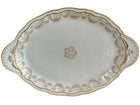 Haviland Schleiger 842 Platter Roses Bows Double Gold 16.75