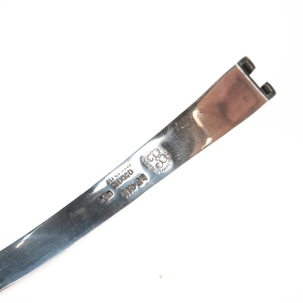 Heavy Los Ballesteros Modernist sterling silver collar necklace - Estate Fresh Austin