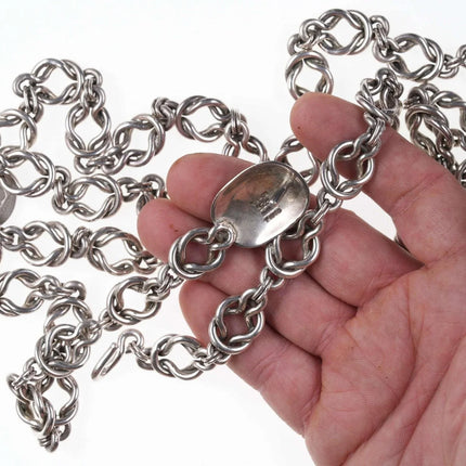 Heavy Retro Taxco Sterling silver belt - Estate Fresh Austin