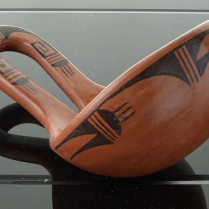 Helen Naha (1922 - 1993) Feather Woman Hopi Pueblo Spider clan Ladle - Estate Fresh Austin