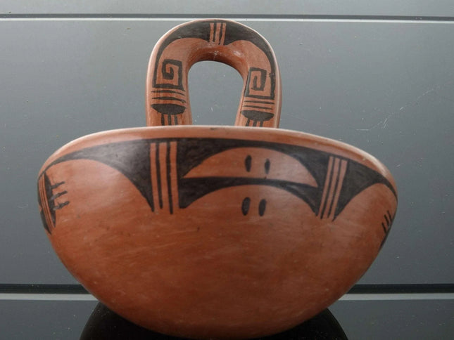 Helen Naha (1922-1993) Feather Woman Hopi Pueblo Spider clan Ladle - Estate Fresh Austin