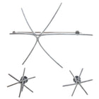 Henry Steig (1906-1973) Modernist sterling freeform pin and screw back earrings - Estate Fresh Austin