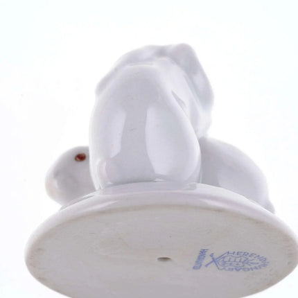 Herend Albino Rabbits figure - Estate Fresh Austin