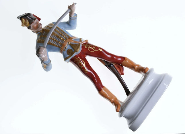 Herend Hadik Hussar Porcelain Figure - Estate Fresh Austin