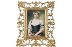 Hermann Sontag (1873-1944) Antique Berlin Porcelain Plaque hand painted woman - Estate Fresh Austin