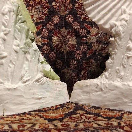 Heubach Piano Baby Ballerina figurines Victorian Bisque 13" Tall c.1890 - Estate Fresh Austin