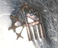 Hopi Overlay Mediterranean coral bib necklace in sterling - Estate Fresh Austin