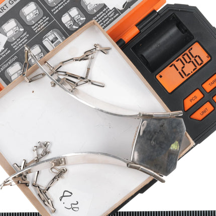 Hopi Overlay Mediterranean coral bib necklace in sterling - Estate Fresh Austin