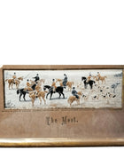 Horse Racing Fox Stevengraph Pure Silk Woven Picture 