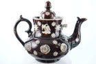 Huge 19th century treacle glazed teapot with eagle - Estate Fresh Austin