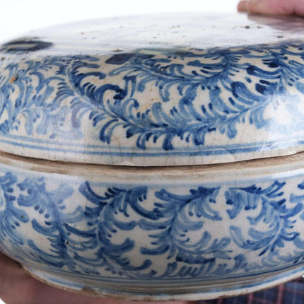 Huge Antique Chinese Porcelain Box Double Happiness - Estate Fresh Austin