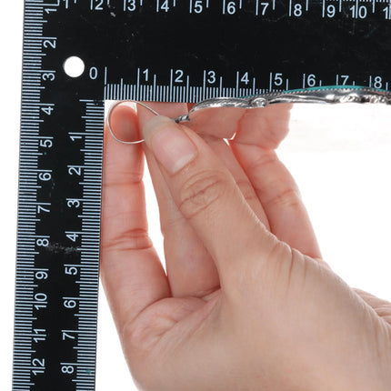 Huge Vintage Native American sterling and turquoise pendant - Estate Fresh Austin