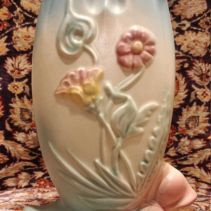 Hull Art Bowknot B - 9 - 8 1/2" Vase Mint with original label 1940's - Estate Fresh Austin