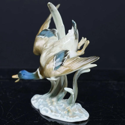 Hutschenreuther Porcelain Mallard Duck in flight - Estate Fresh Austin