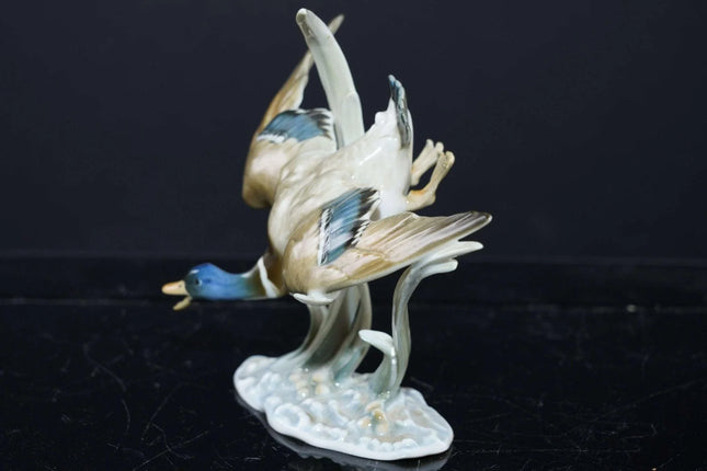 Hutschenreuther Porcelain Mallard Duck in flight - Estate Fresh Austin