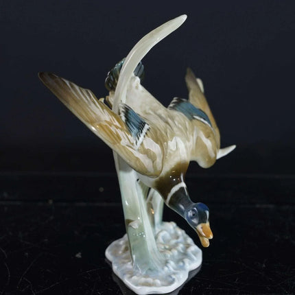 Hutschenreuther Porcelain Mallard Duck in flight - Estate Fresh Austin