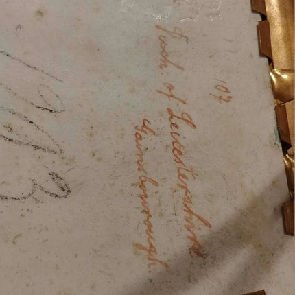 Hutschenreuther Portrait Plaque signed Wagner Duchess of Leicestershire in fancy - Estate Fresh Austin