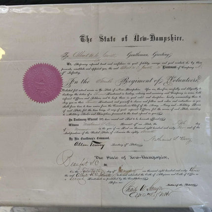 Id'd Civil War Photos Memoir, Documents Albert Henry Clay Jewett, New Hampshire - Estate Fresh Austin
