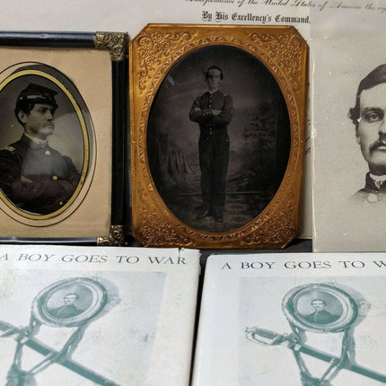 Id'd Civil War Photos Memoir, Documents Albert Henry Clay Jewett, New Hampshire - Estate Fresh Austin