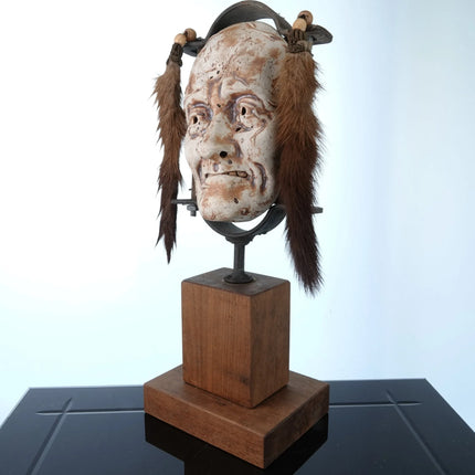 Strange Southwestern Mixed Media Sculpture Ceramic - Estate Fresh Austin