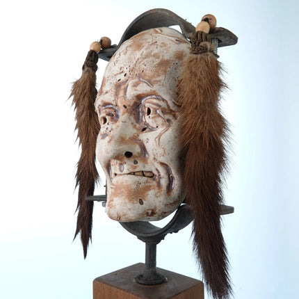 Strange Southwestern Mixed Media Sculpture Ceramic - Estate Fresh Austin