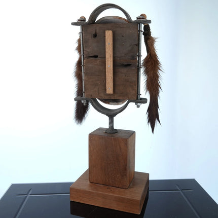 Strange Southwestern Mixed Media Sculpture Ceramic - Estate Fresh Austin