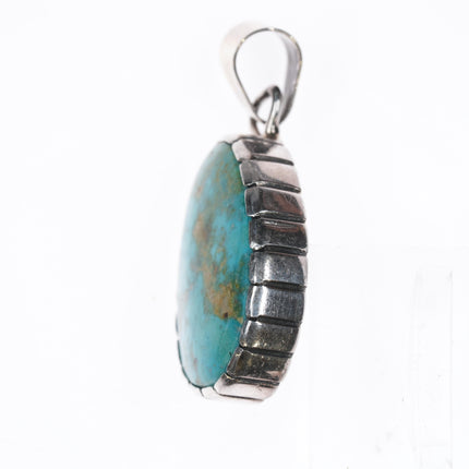 Nelson Garcia - Kewa Sterling and high grade turquosie pendant