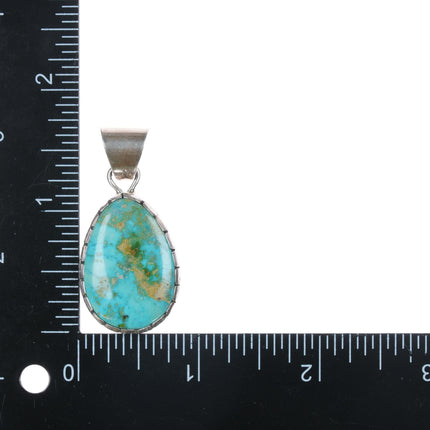 Nelson Garcia - Kewa Sterling and high grade turquosie pendant