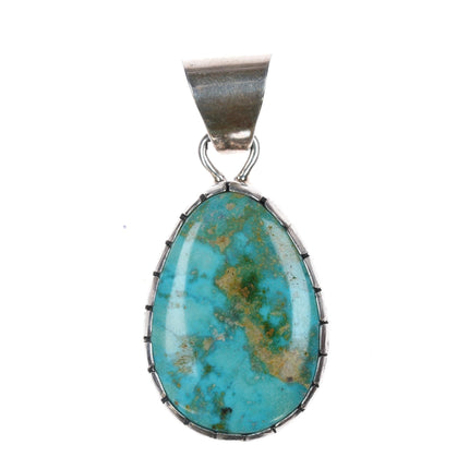 Nelson Garcia - Kewa Sterling and high grade turquosie pendant