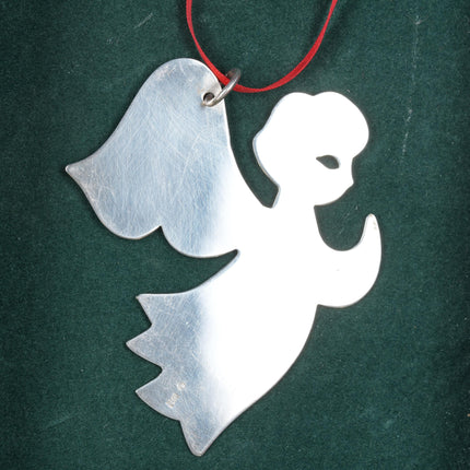 Sterling Retired James Avery Angel Christmas ornament