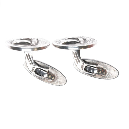 Vintage Georg Jensen Sterling viking ship cufflinks