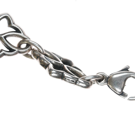 Retired James Avery link bracelet in sterling