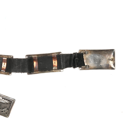 Tommy Singer Navajo Storyteller sterling concho belt