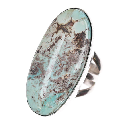 sz8.25 F Navajo Dry Creek turquoise sterling ring