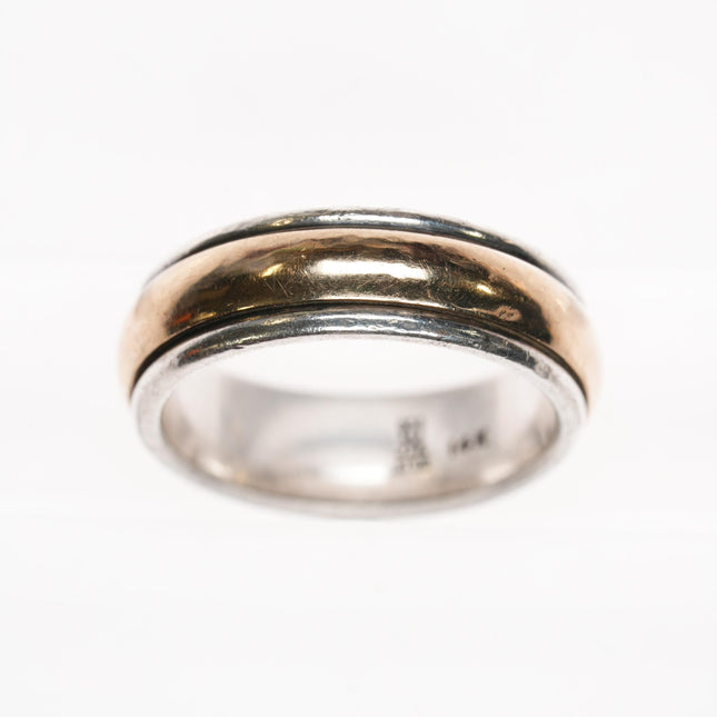 sz6.5 Retired James Avery 14k/sterling band ring