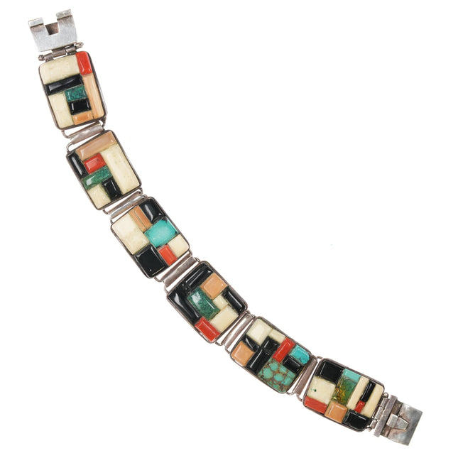 Olivia Whitethorne Navajo Sterling cobblestone link bracelet - Estate Fresh Austin