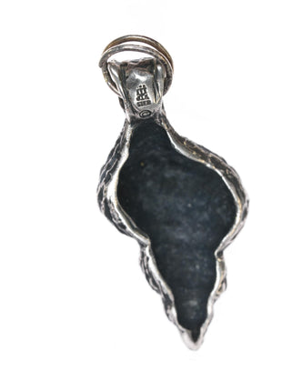 Retired James Avery 3d Striata Shell pendant