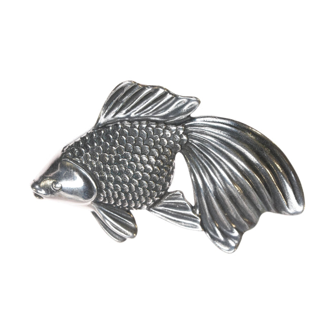 Retired James Avery fish pin in sterling