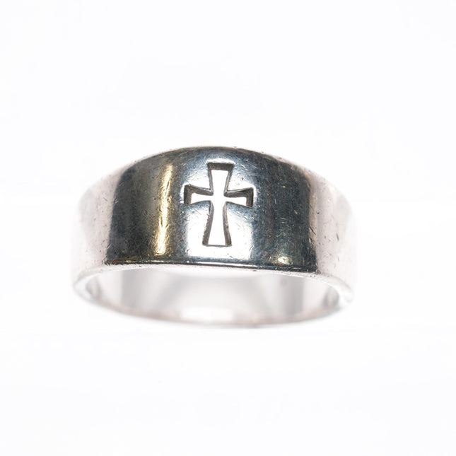 sz6.5 Retired James Avery crosslet ring sterling silver c