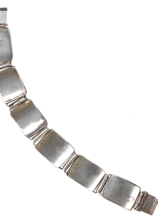 Olivia Whitethorne Navajo Sterling cobblestone link bracelet