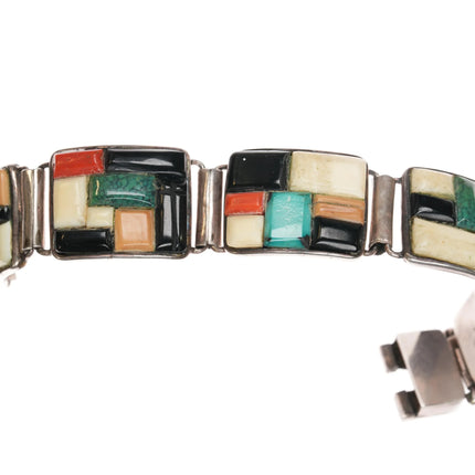 Olivia Whitethorne Navajo Sterling cobblestone link bracelet - Estate Fresh Austin