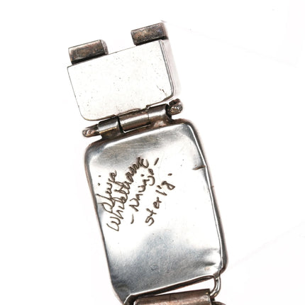Olivia Whitethorne Navajo Sterling cobblestone link bracelet - Estate Fresh Austin