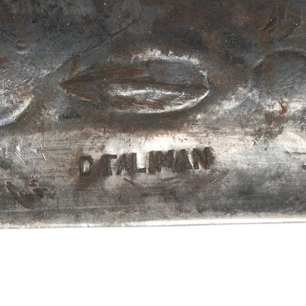 c1940's David Taliman (Navajo-Cochiti) silver barrette Hair clip - Estate Fresh Austin