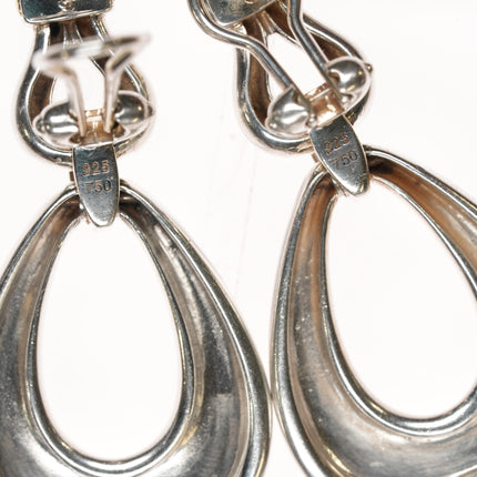 LAGOS Caviar 18k/14k/Silver Door Knocker style earrings