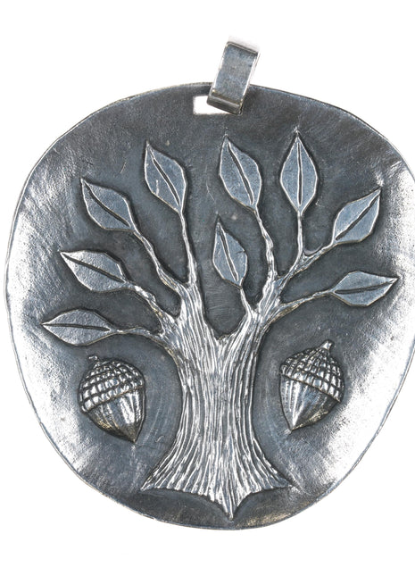 Huge Retired James Avery Oak Tree of Life pendant